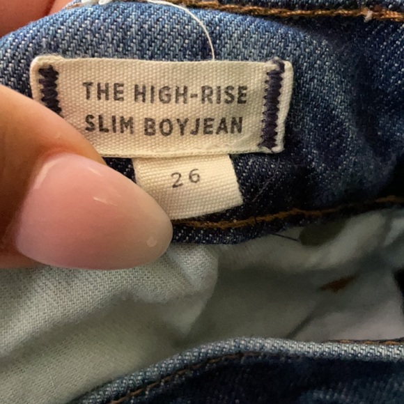 Madewell High-Rise Slim Boyjean - Picture 6 of 12
